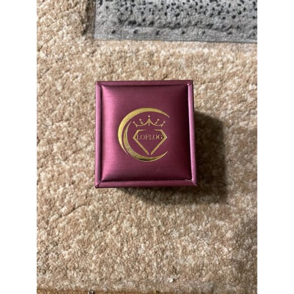 Natural Black Rutilated Quartz Ring Sets for Women - Picture 1 of 10